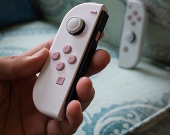 Custom Joycons Nintendo Switch Joy-con Controller Mods White