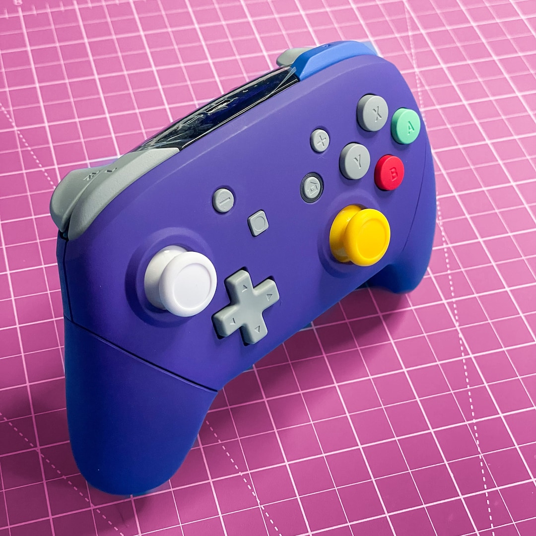 Nintendo Switch Atomic Purple Pro Controller Mod Customized Controller –  GameTraderZero