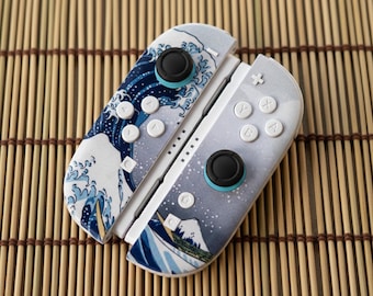 The Kanagawa Edition: Custom "Great Wave" Joy-Cons for Nintendo Switch 2