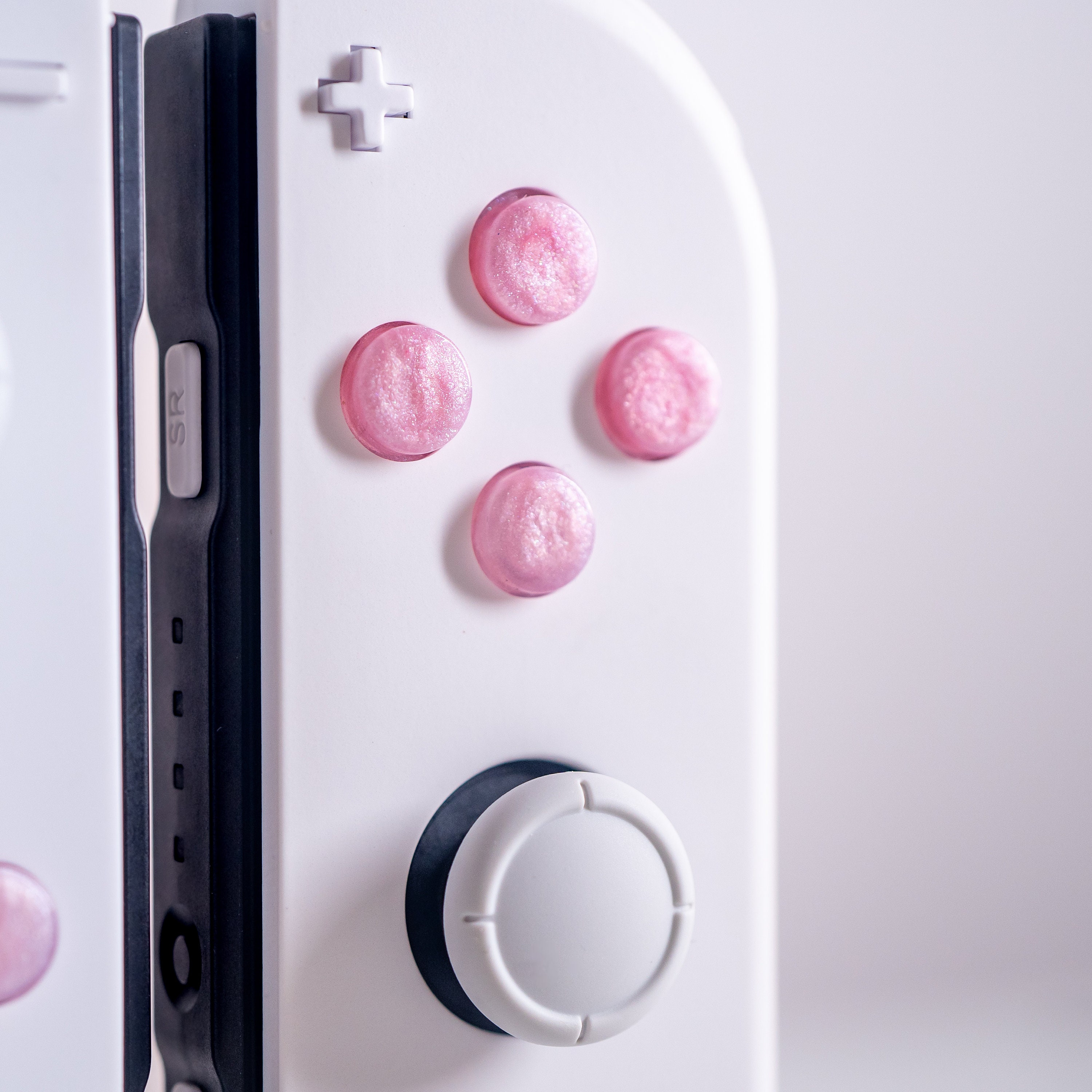 Custom Nintendo Switch Joy-con Controllers With Glittery