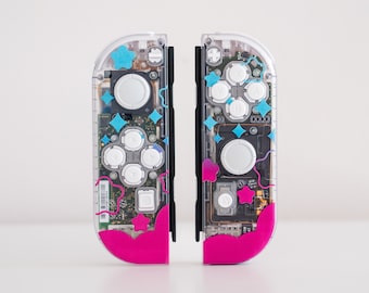 Super Mario Wonder Clear Joy-cons Special Edition Nintendo