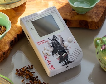 Custom Nintendo Game Boy DMG “Samurai Boy” with Backlit IPS Screen