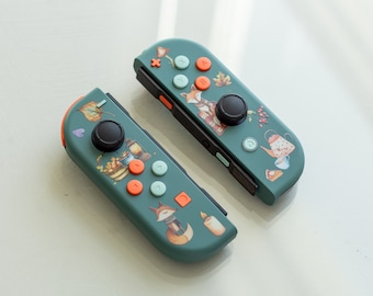 Nintendo Switch Custom Joy-Cons: Cozy Fall Vibes With Autumn Colors