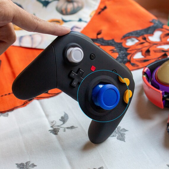 Nintendo Switch Pro Controller Zwart N64 Style Retro Aangepaste