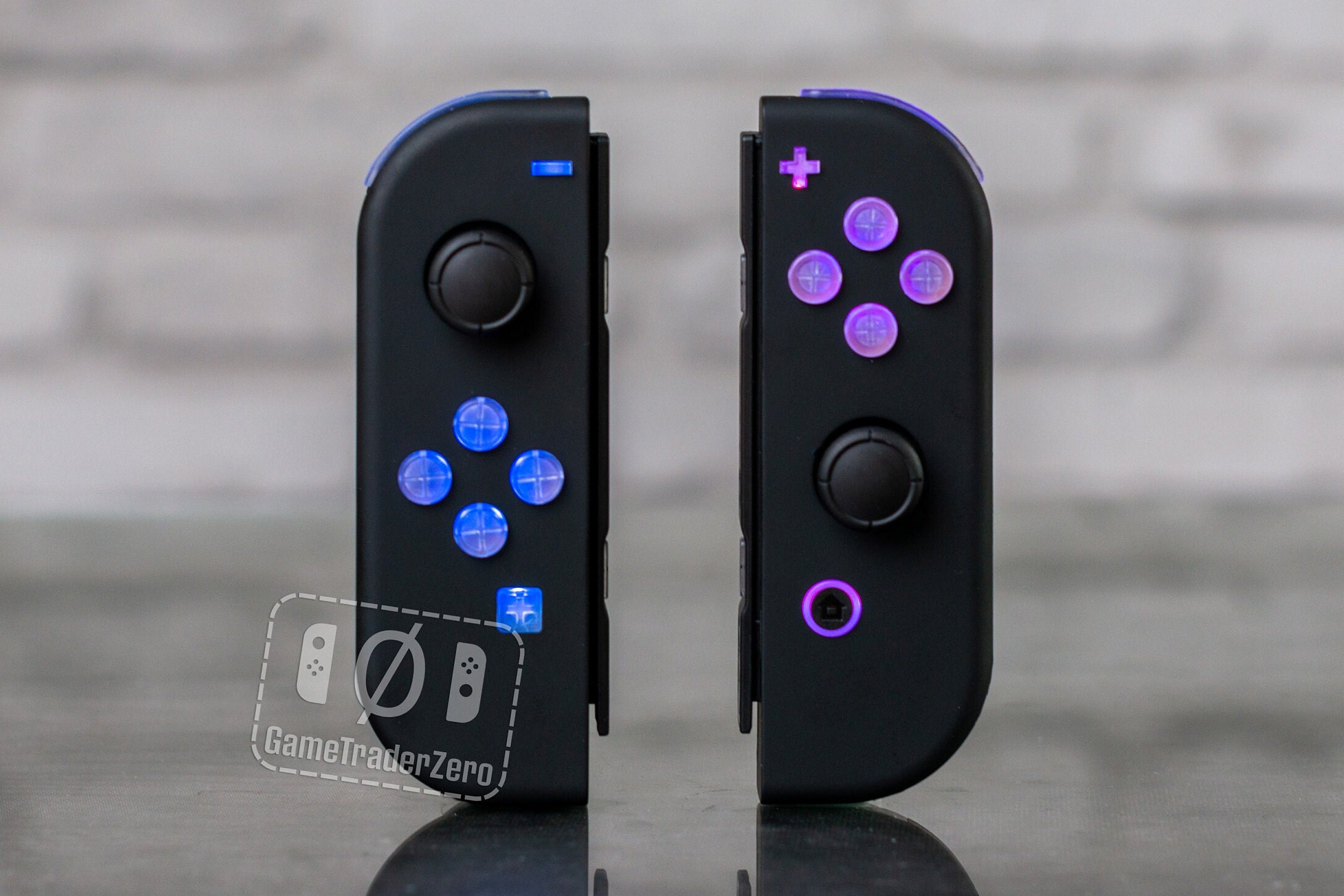 Ensemble de contrôleurs Joy-Con - Couleur Larmes Noires - RVB