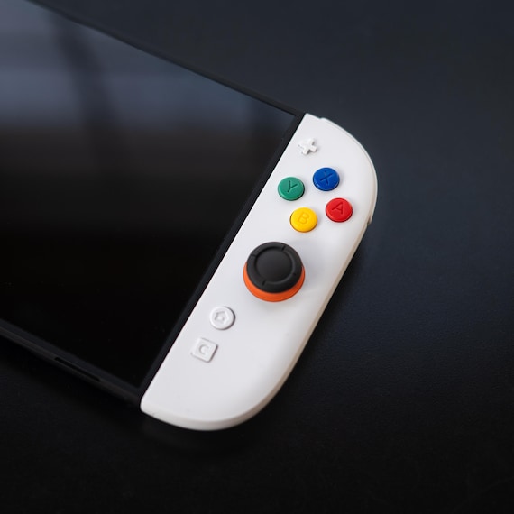 Switch 2 Retro White Joy-cons: Super Famicom / SNES Style Mod - Etsy