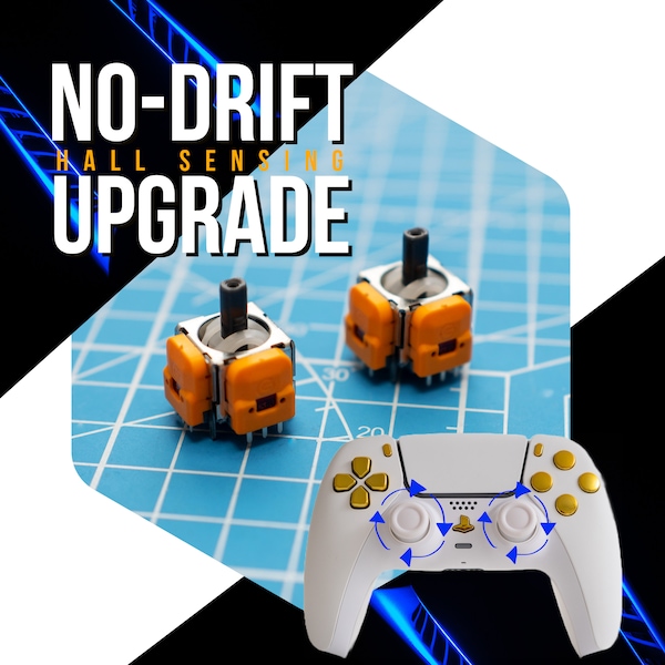 PS5 No-Drift Analogstick Upgrade mit „Hall-Sensing“ -Technologie