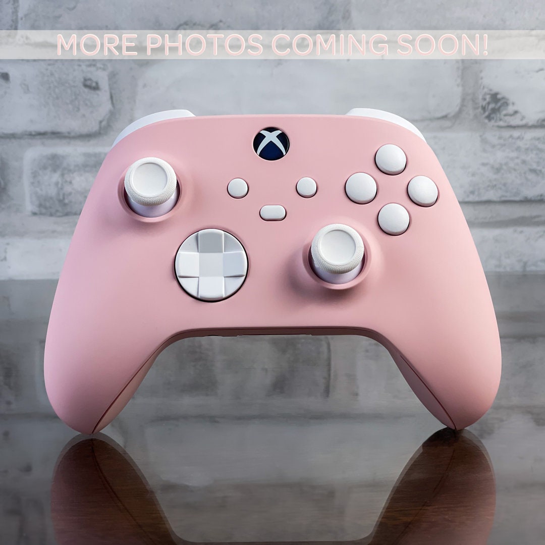 Xbox Wireless Controller Mod Pink With White Buttons Custom