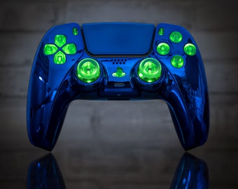 PS5コントローラー◇青◇カスタム PS5(DualSense デュアルセンス カスタムコントローラー