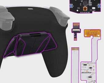 PS5 Controller Back Button Mod 4 Remappable Buttons Custom Gaming Upgrade