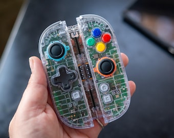 The SN ProPad Revival: Crystal Clear Custom Joy-Cons for Nintendo Switch 2
