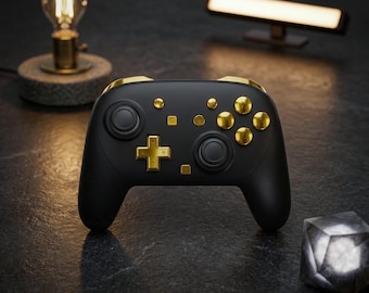 The Midnight Gold Horizon Pro-Controller For Nintendo Switch 2