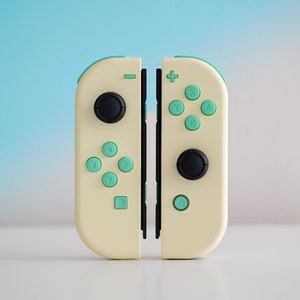 Minty Sundae Custom Joy-Cons Nintendo Switch Controller Mods