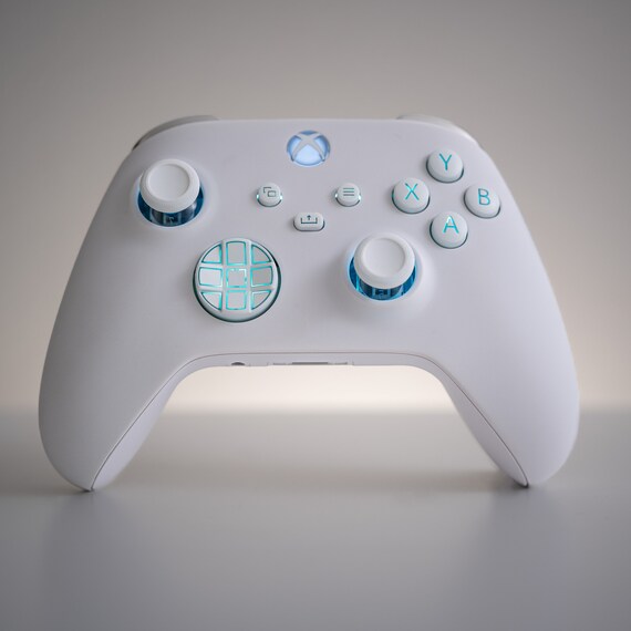 Xbox one controller white and blue discount