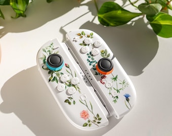 ワイルドガーデンエディション Joy-Con 2個 フローラル柄 Switch コントローラー2個