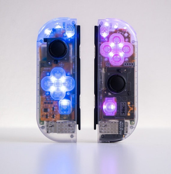 Joy-Con LED Button Kit for Nintendo Switch - Standard Clear