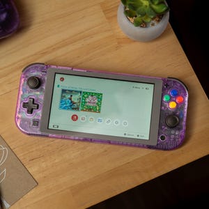DIY Clear Atomic Purple Nintendo Switch Lite! - YouTube