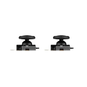 May include: Two black analog stick replacements for a video game controller. Each stick is mounted on a small circuit board with wires.