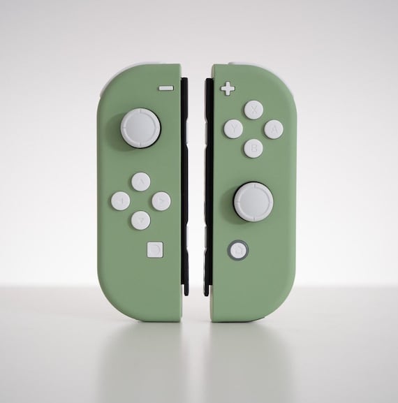 JoyCons personnalisé thé vert matcha avec boutons blancs Mod pour manette Nintendo  Switch -  Canada