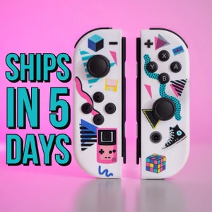 Custom Nintendo Gamecube Themed Nintendo Switch Joy-Con