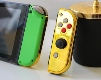 Custom JoyCons The Legend Of Zelda Edition Nintendo Joy-Con Controllers Game & Watch Mod