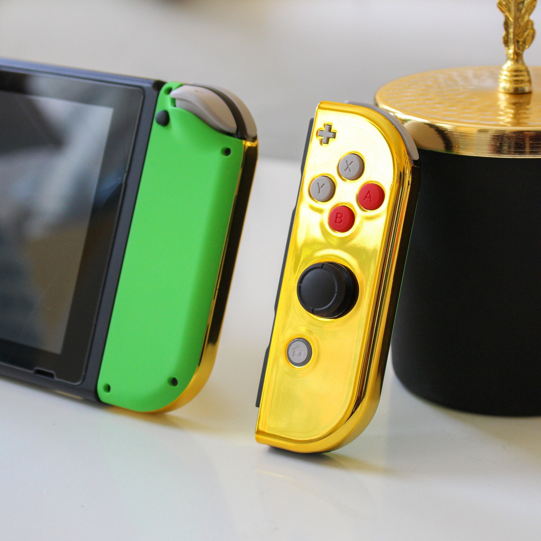 カスタムジョイコン ゼルダの伝説風  Joy-Con Nintendo Switch 『新品』 Switch専用 Joy-Con(L)/(R) ゼルダの