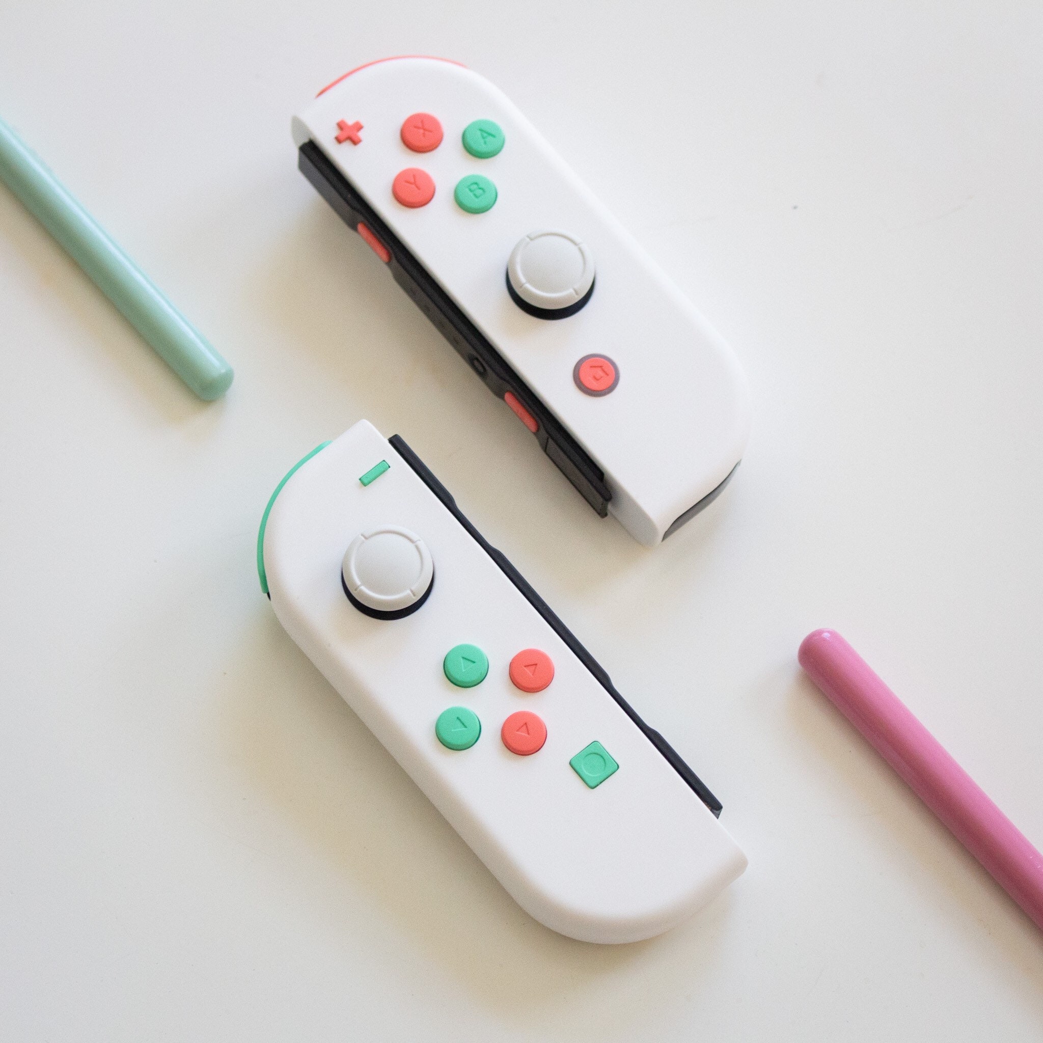 Custom Joy-Cons Animal Crossing Pastel Colors - Nintendo Switch –  GameTraderZero
