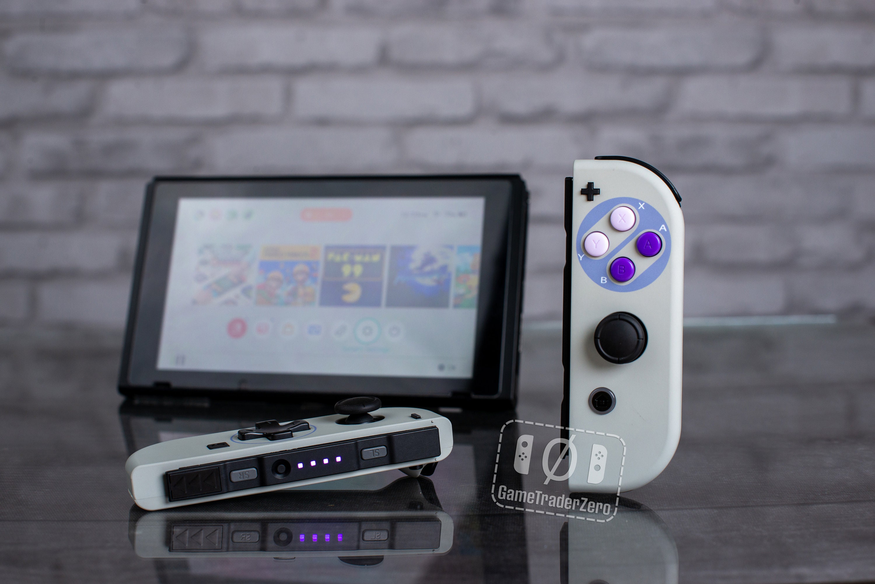 SNES Retro Custom Custom Joy cons for Nintendo Switch – The GameChangers