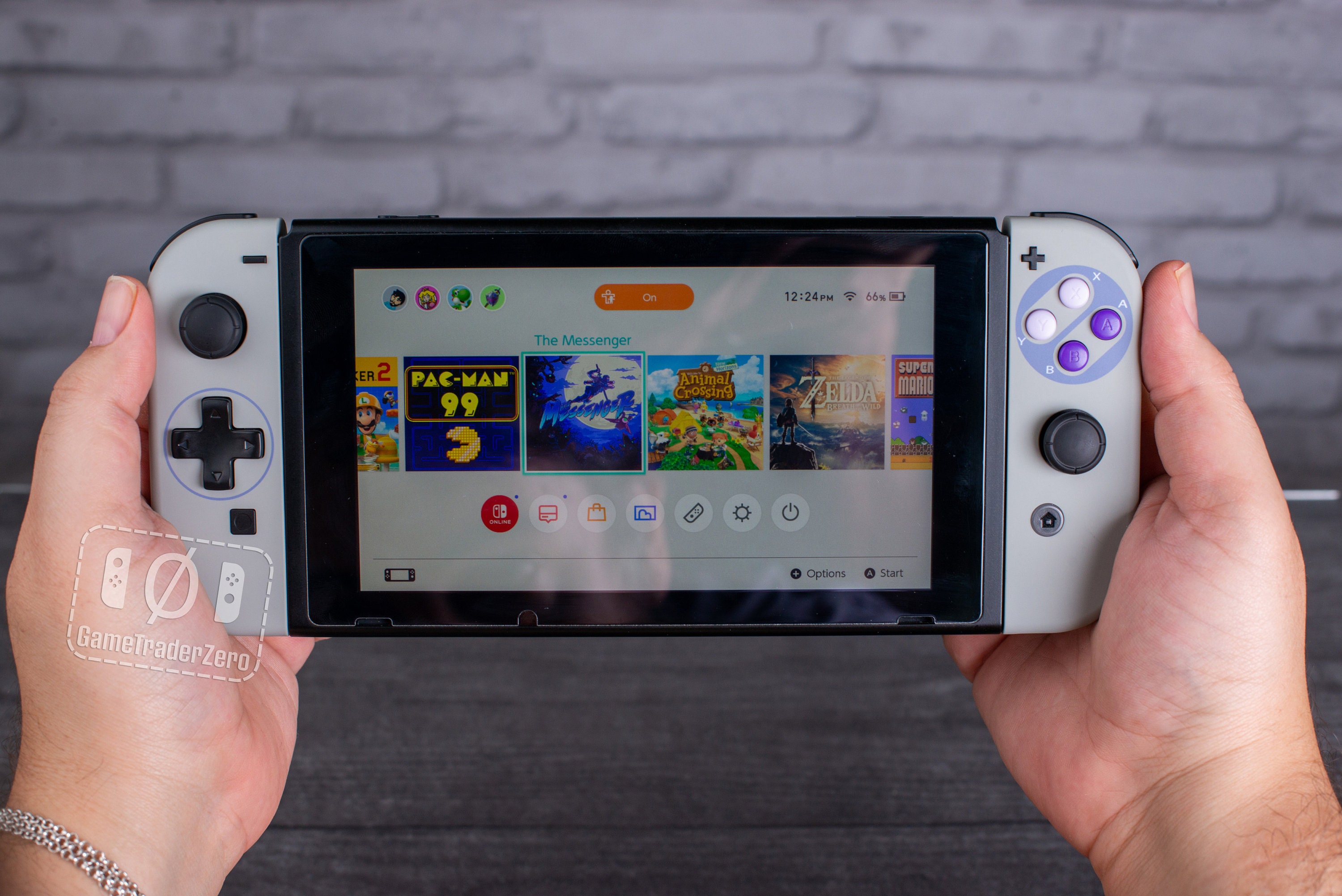 SNES Retro Custom Custom Joy cons for Nintendo Switch – The GameChangers