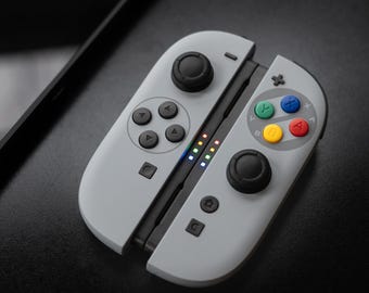 Clásicos retro de Super Famicom: Joy-Cons personalizados para Switch 2 "Edición Purista"