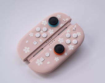 Custom Switch 2 Joy-Cons Sakura Blush: The Kyoto Petal Edition