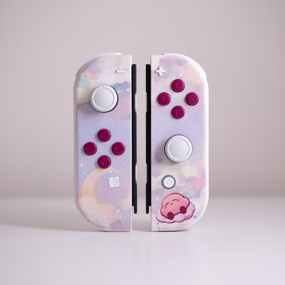 Nintendo Switch - まいめろ　joy-con ピンク&amp;パープル Nintendo Switch - まいめろ joy-con ピンク&パープル Nintendo