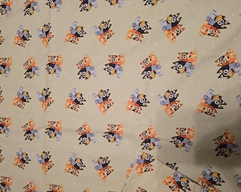 Bluey baby blanket