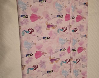 Princess print pillowcase