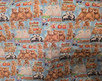 Teddy baby quilt