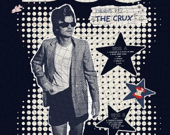 DJO Joe Keery The Crux Retro Concert Poster (Digital Download)