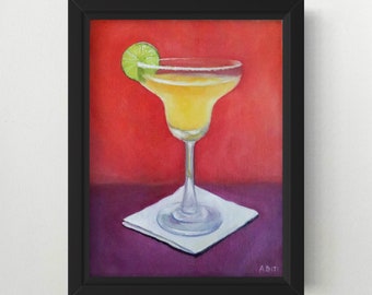 Margarita oil painting on canvas