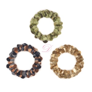 Fancy Hair Ties, Hair Elastic Band, Ponytail Holders, Hair Accessories, Unique Hair Ties, Stylish Hair Ties, Gift For Girl, Gift For Women