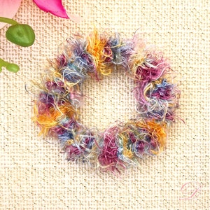 Colorful Hair Ties, Stylish Hair Ties, Ponytail Holders, Bun Holders, Hair Accessories, Fancy Hair Tie, Unique, Gift For Girl, Gift For Her