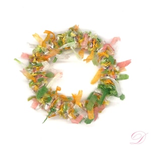 Fancy Hair Ties, Colorful Hair Ties, Hair Elastic Band, Ponytail Holders, Bun Holders, Hair Accessories, Unique Hair Tie, Gift For Girl Her