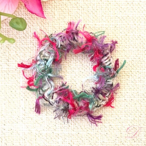 Colorful Hair Ties, Stylish Hair Ties, Ponytail Holders, Bun Holders, Hair Accessories, Fancy Hair Tie, Unique, Gift For Girl, Gift For Her