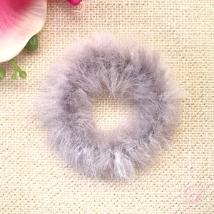 Fuzzy Hair Ties, Fluffy Hair Ties, Stylish Hair Ties, Hair Elastic Band, Ponytail Holders, Bun Holders, Hair Tie Bracelet, Gift For Girl Her