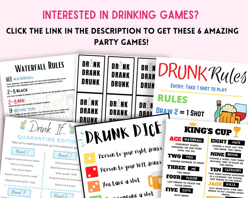 30th Birthday Party Games Bundle 30th Birthday Games 30th Etsy
