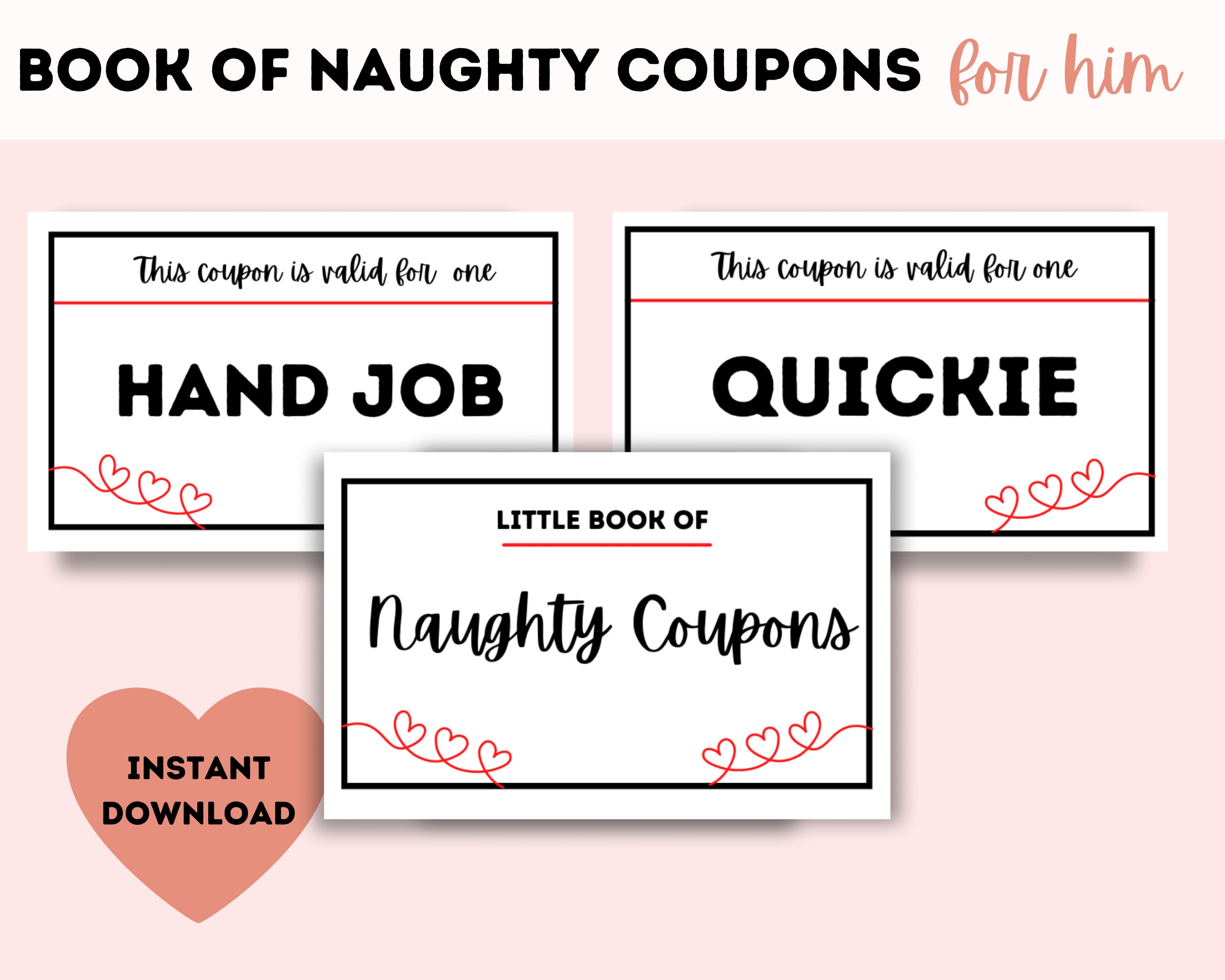 Sex Coupons, Naughty Gift