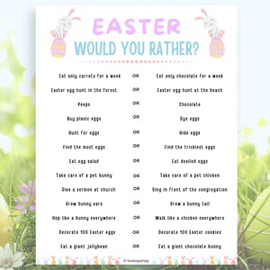 Easters Game Printable, Easter Games, Easter Games Kids, Easter Games for Adults, Kid Easter Games, Easter Activities