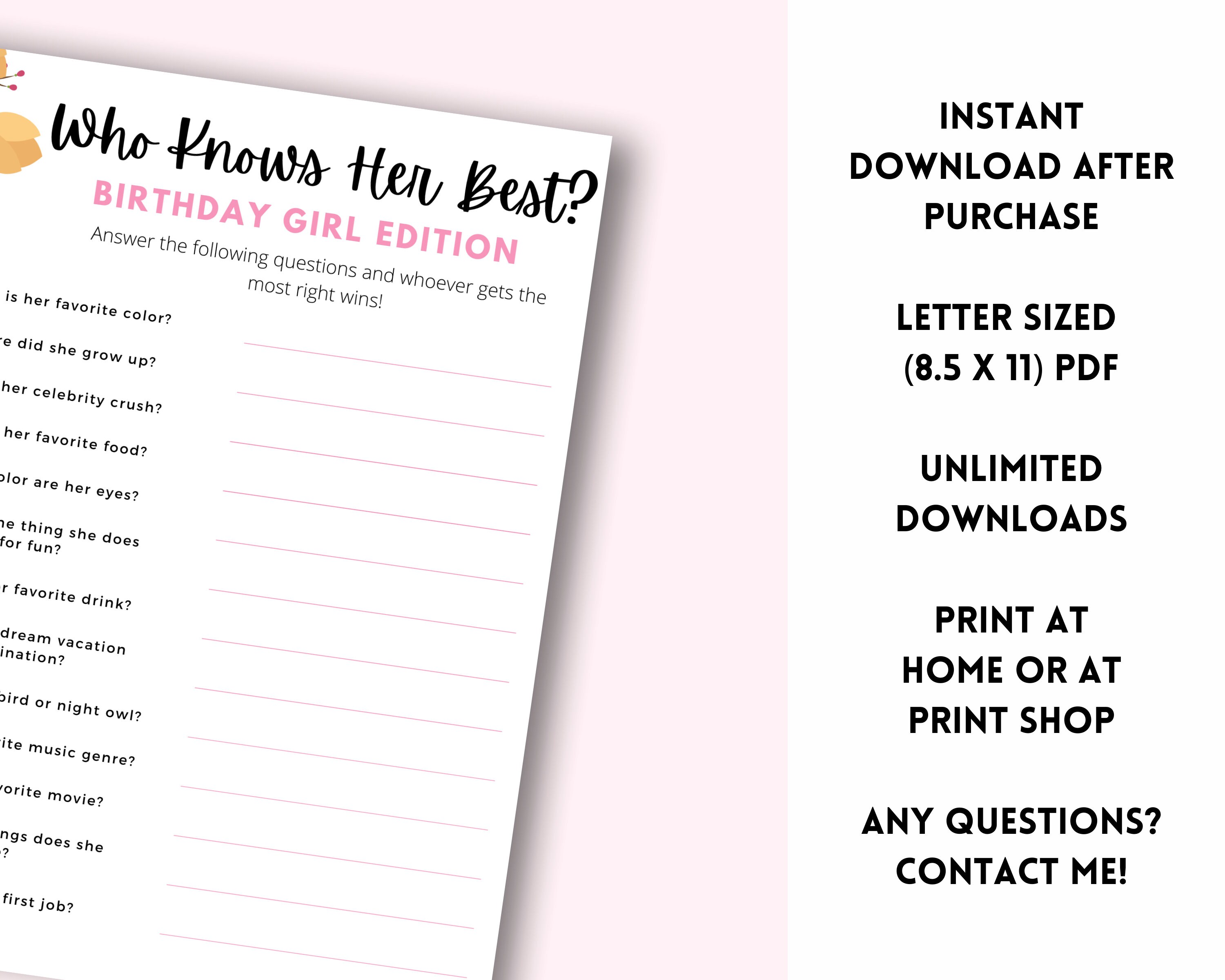 Party Favors & Games Adult Birthday Games Quarantine Adult Birthday