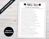Icebreaker Game, Icebreaker Questions, Printable Adult Party Games, Icebreaker Questions for Work, Dinner Party Games, Adult Party Games