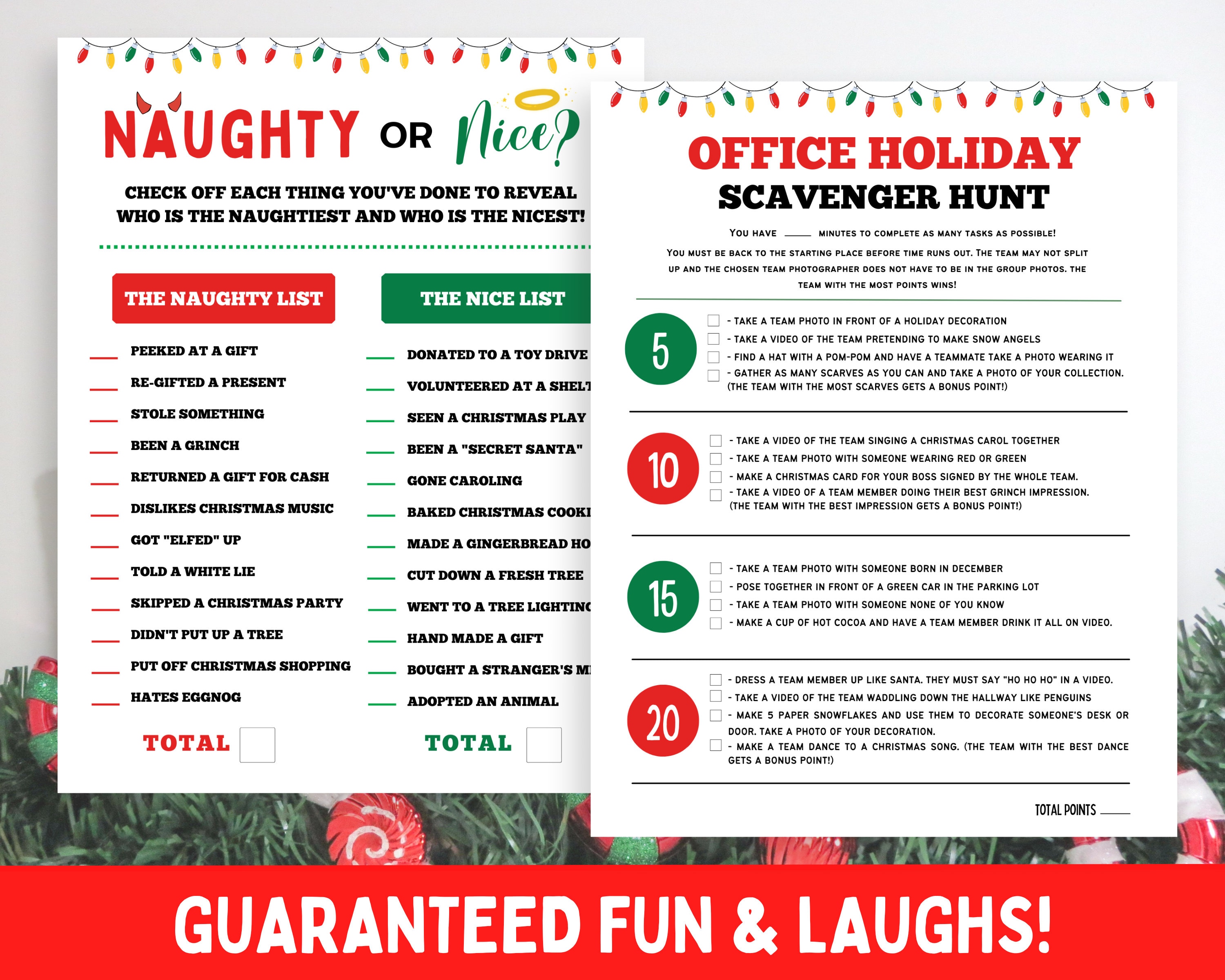 Office Holiday Party Games Office Christmas Party Games Etsy