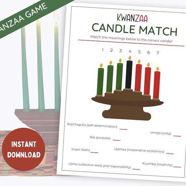 Kwanzaa Games, Printable Kwanzaa Games, Kwanzaa Candle Meaning, Fun Kwanzaa Activities, Kwanzaa Games for Kids, Kwanzaa Games for Adults