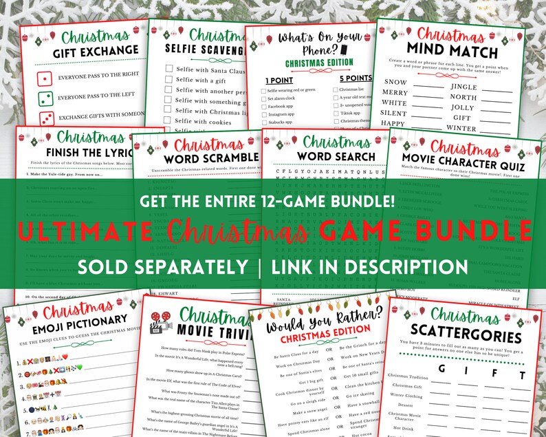 Holiday Gift Exchange Gift Exchange Questionnaire Office Etsy